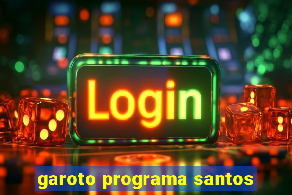 garoto programa santos